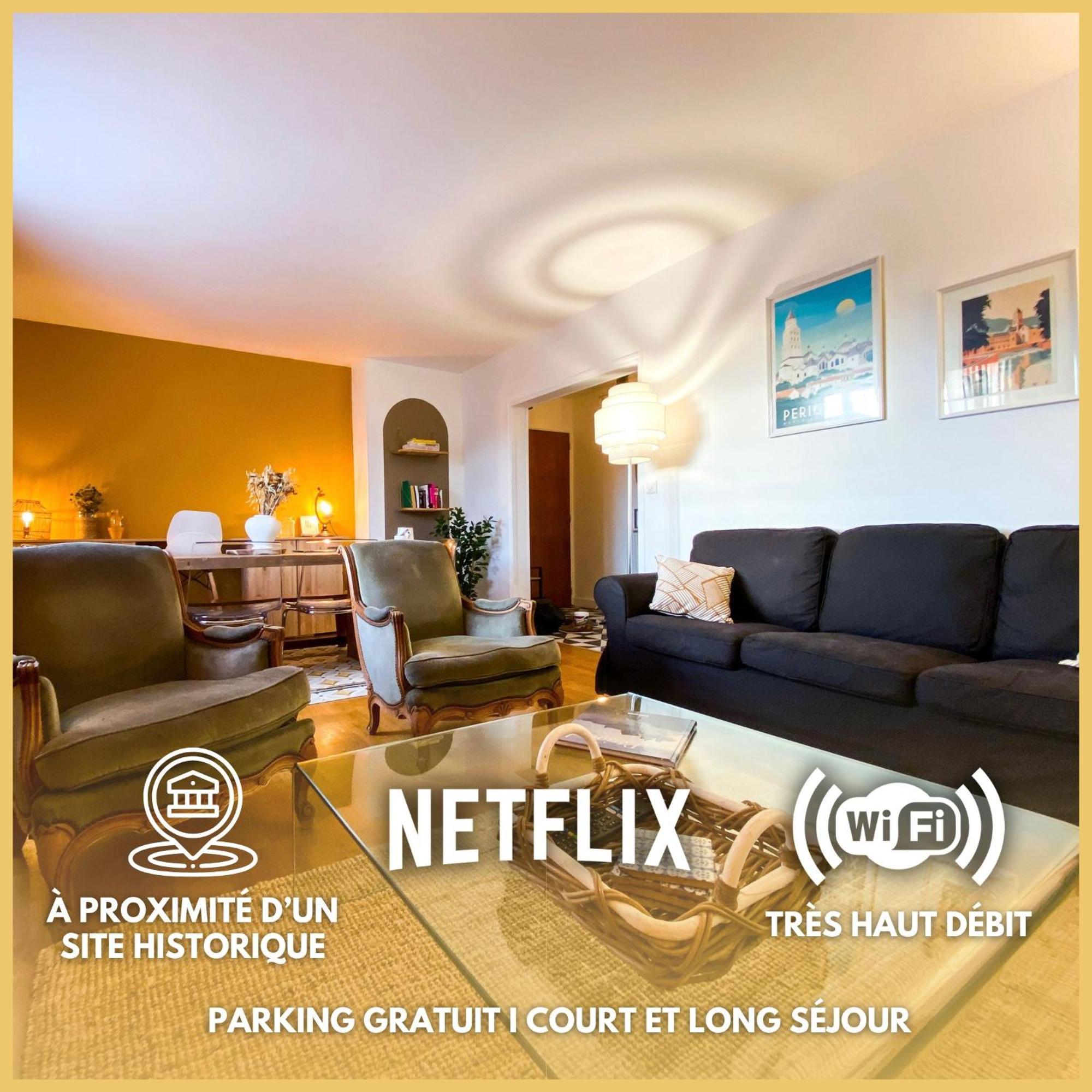 Appartement Familial Proche D'Un Site Historique 佩里格 外观 照片